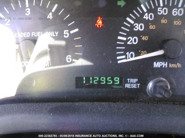 1J4FF68S3XL651112 - 1999 JEEP CHEROKEE SPORT/CLASSIC წითელი ფოტო 7