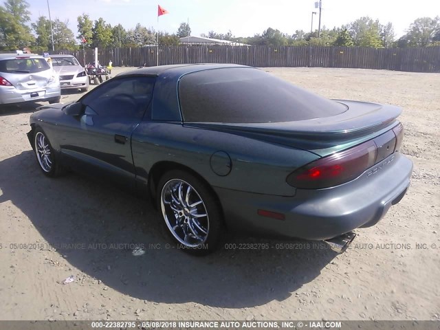 2G2FS22K2V2204873 - 1997 PONTIAC FIREBIRD GREEN photo 3