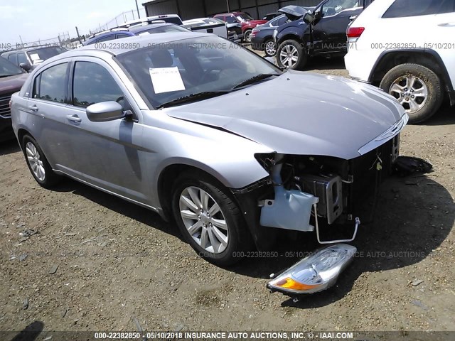 1C3CCBBG8DN678003 - 2013 CHRYSLER 200 TOURING SILVER photo 1