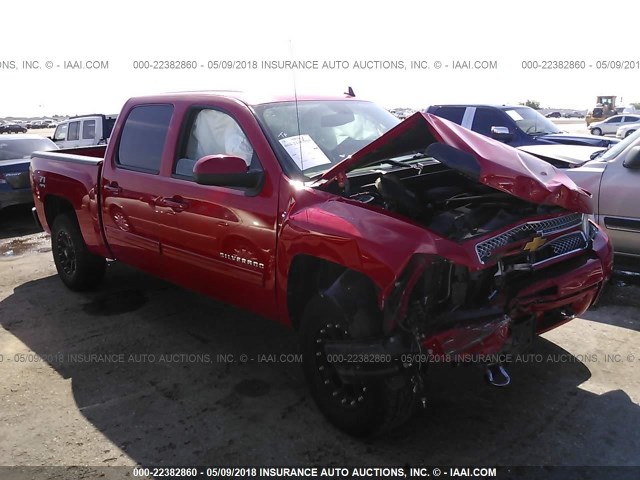 3GCPKTE75CG274584 - 2012 CHEVROLET SILVERADO K1500 LTZ RED photo 1