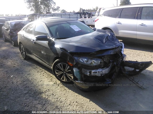 19XFC1F70GE018589 - 2016 HONDA CIVIC EXL BLUE photo 1