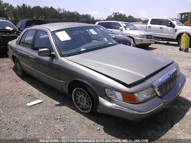 2MEFM74W9YX652083 - 2000 MERCURY GRAND MARQUIS GS SILVER photo 1