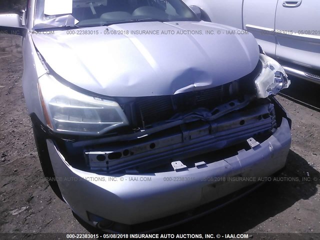 1FAHP36N69W219225 - 2009 FORD FOCUS SES SILVER photo 6