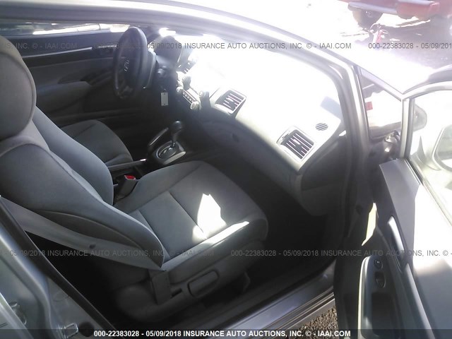 1HGFA16808L100007 - 2008 HONDA CIVIC EX SILVER photo 5