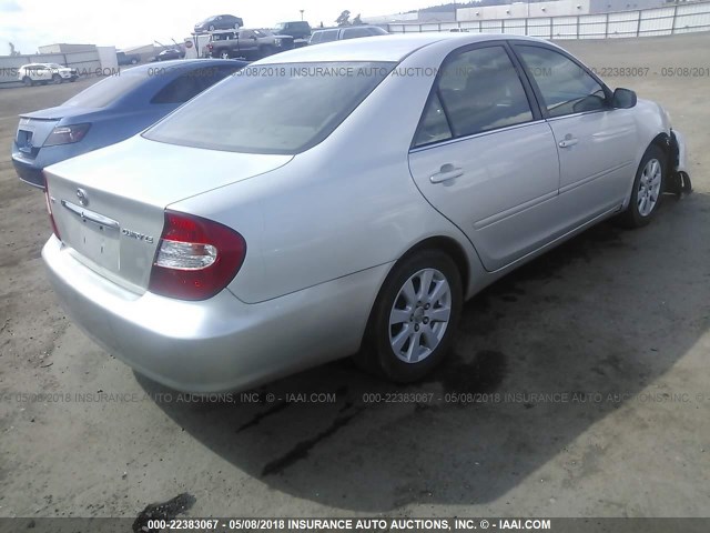 4T1BE32K63U145031 - 2003 TOYOTA CAMRY LE/XLE/SE თაფლისფერი ფოტო 4