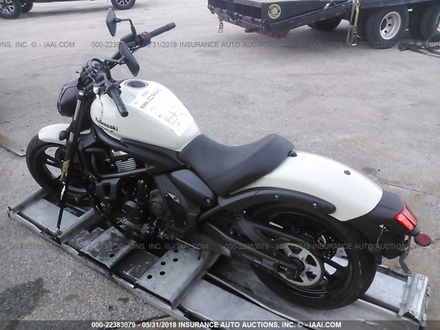 JKAENEA14GDA05889 - 2016 KAWASAKI EN650 A 白色 照片 3