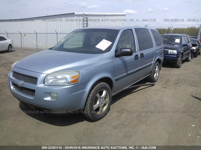 1GNDV23187D213629 - 2007 CHEVROLET UPLANDER LS 浅蓝色 照片 2