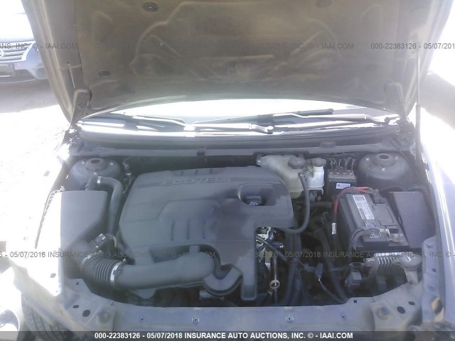 1G1ZB5E09CF258907 - 2012 CHEVROLET MALIBU LS 灰色 照片 10