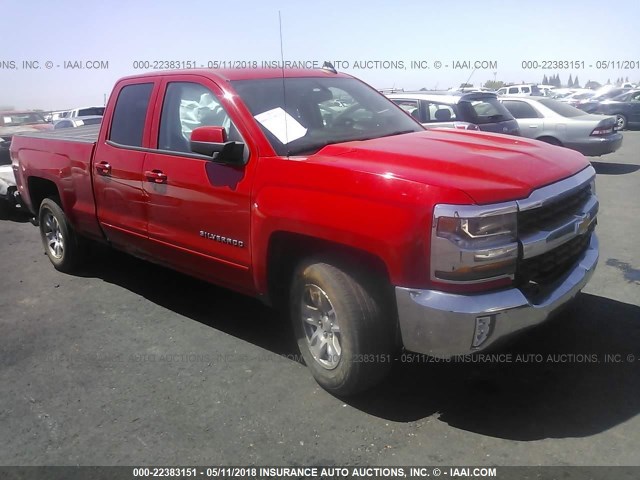 1GCRCREC6GZ158001 - 2016 CHEVROLET SILVERADO C1500 LT RED photo 1