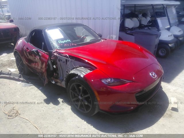 JM1NDAC74G0111587 - 2016 MAZDA MX-5 MIATA CLUB RED photo 1