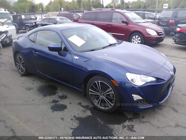 JF1ZNAA11D1717583 - 2013 TOYOTA SCION FR-S ლურჯი ფოტო 1