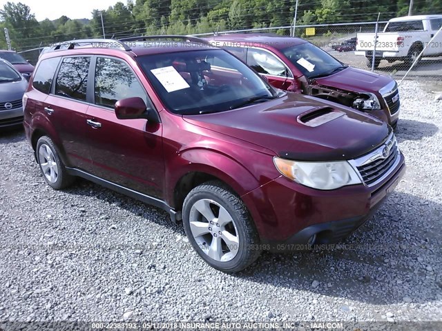 JF2SH66659H722483 - 2009 SUBARU FORESTER 2.5XT LIMITED RED photo 1