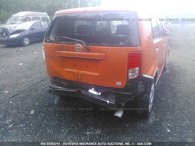 JTLZE4FE5B1139481 - 2011 TOYOTA SCION XB ნარინჯისფერი ფოტო 6