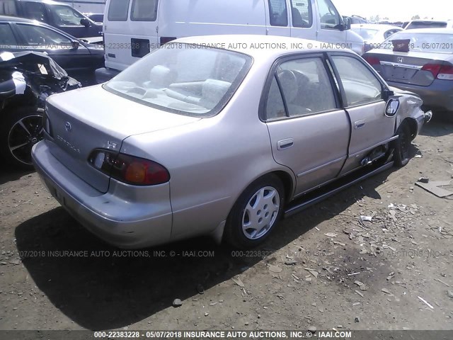2T1BR18E3WC068084 - 1998 TOYOTA COROLLA VE/CE/LE 棕色 照片 4
