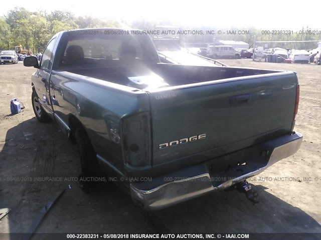 1D7HA16KX3J625153 - 2003 DODGE RAM 1500 ST GREEN photo 6