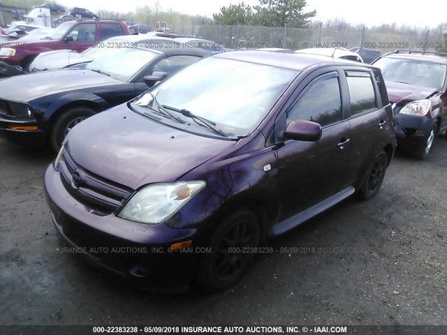 JTKKT624250096023 - 2005 TOYOTA SCION XA 紫色 照片 2