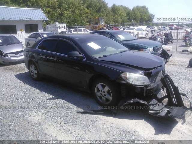 1G1ZG57B28F174547 - 2008 CHEVROLET MALIBU LS 黑色 照片 1