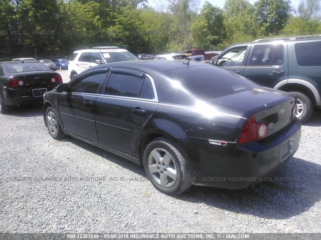1G1ZG57B28F174547 - 2008 CHEVROLET MALIBU LS 黑色 照片 3