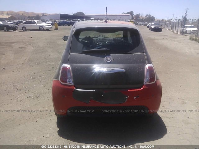 3C3CFFGE3FT709862 - 2015 FIAT 500 ELECTRIC GRAY photo 8