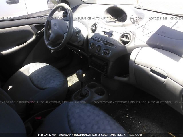 JTDBT123425023834 - 2002 TOYOTA ECHO GRAY photo 5