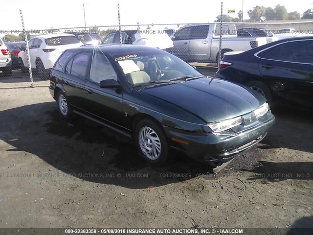 1G8ZK827XWZ308043 - 1998 SATURN SW2 GREEN photo 1