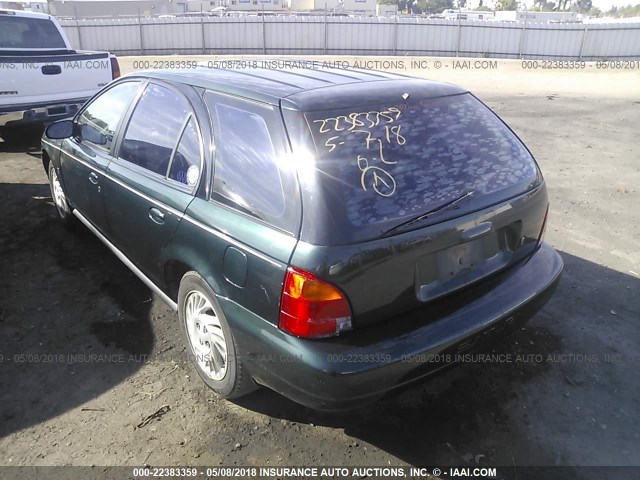 1G8ZK827XWZ308043 - 1998 SATURN SW2 GREEN photo 3