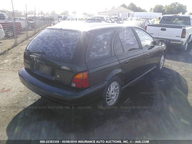 1G8ZK827XWZ308043 - 1998 SATURN SW2 GREEN photo 4