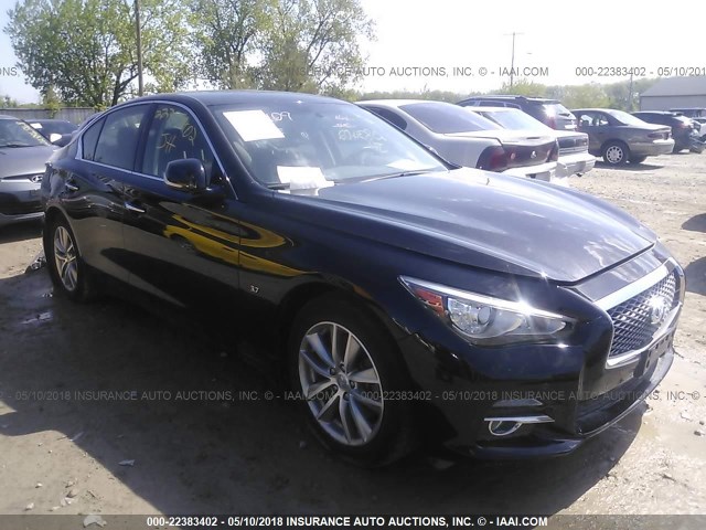 JN1BV7AR7FM393287 - 2015 INFINITI Q50 PREMIUM/SPORT BLACK photo 1