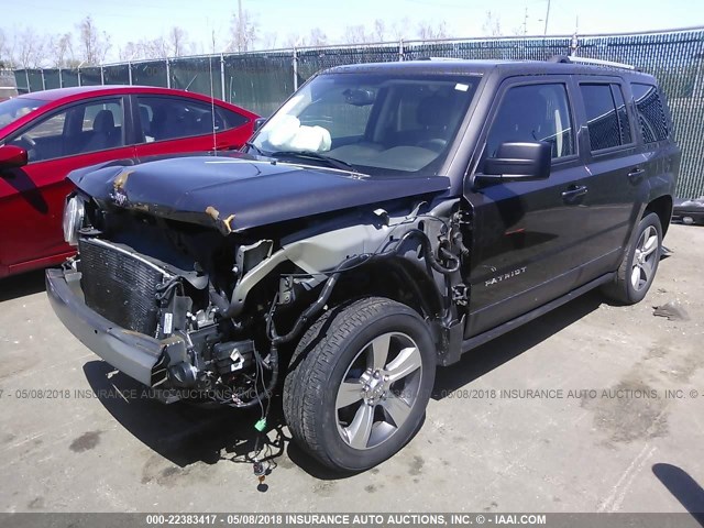 1C4NJPFA5GD748452 - 2016 JEEP PATRIOT LATITUDE GRAY photo 2