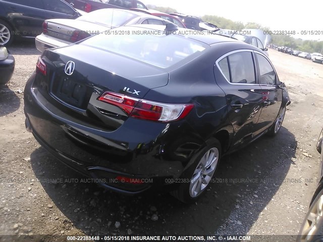 19UDE2F75GA001587 - 2016 ACURA ILX PREMIUM/TECH BLACK photo 4