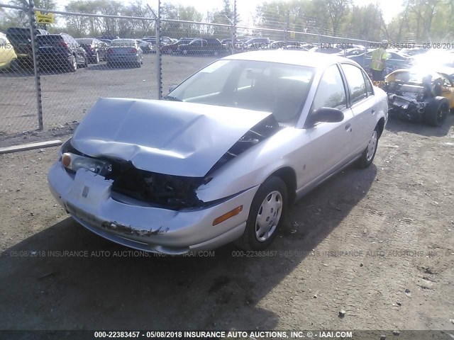 1G8ZH52882Z274328 - 2002 SATURN SL1 SILVER photo 2