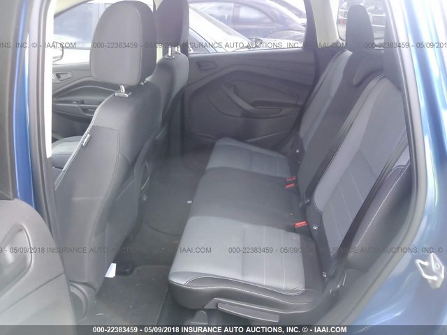 1FMCU0F72HUC10105 - 2017 FORD ESCAPE S BLUE photo 8