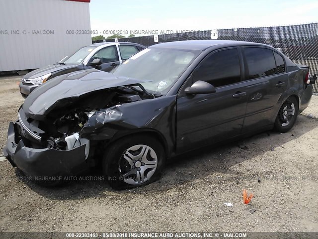 1G1ZS58FX7F175508 - 2007 CHEVROLET MALIBU LS 灰色 照片 2