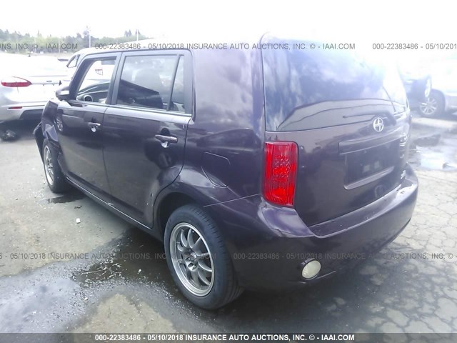 JTLZE4FE0A1101123 - 2010 TOYOTA SCION XB PURPLE photo 3
