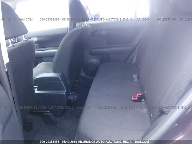 JTLZE4FE0A1101123 - 2010 TOYOTA SCION XB PURPLE photo 8