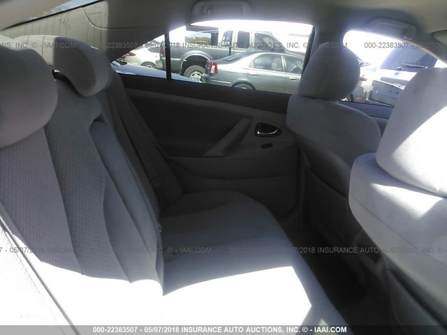 4T1BE46K27U590257 - 2007 TOYOTA CAMRY NEW GENERAT CE/LE/XLE/SE SILVER photo 8