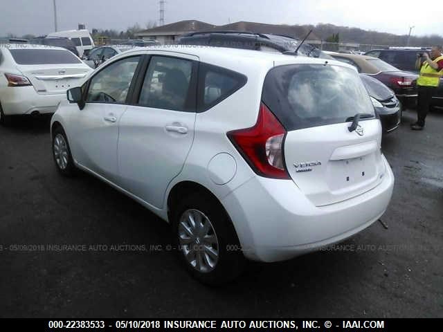 3N1CE2CP5GL366197 - 2016 NISSAN VERSA NOTE S/S PLUS/SV/SL/SR WHITE photo 3