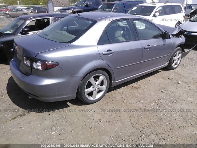 1YVHP80C375M44035 - 2007 MAZDA 6 I GRAY photo 4