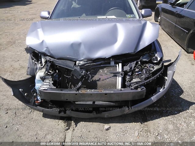 1YVHP80C375M44035 - 2007 MAZDA 6 I GRAY photo 6