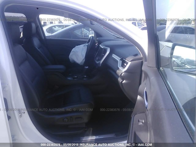 1GKKNMLS3JZ134016 - 2018 GMC ACADIA SLT-1 Biały zdjęcie 5