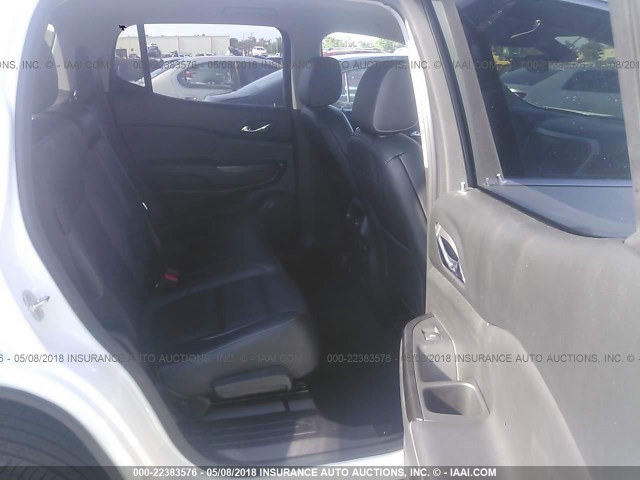 1GKKNMLS3JZ134016 - 2018 GMC ACADIA SLT-1 Biały zdjęcie 8