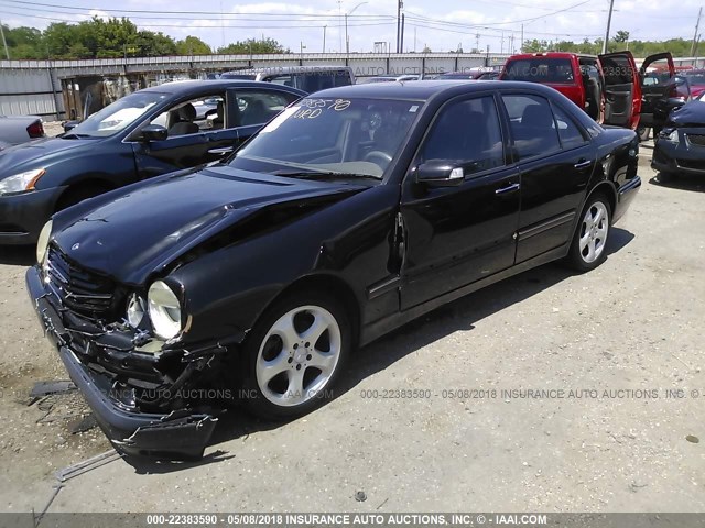 WDBJF70JX2B494491 - 2002 MERCEDES-BENZ E 430 BLACK photo 2