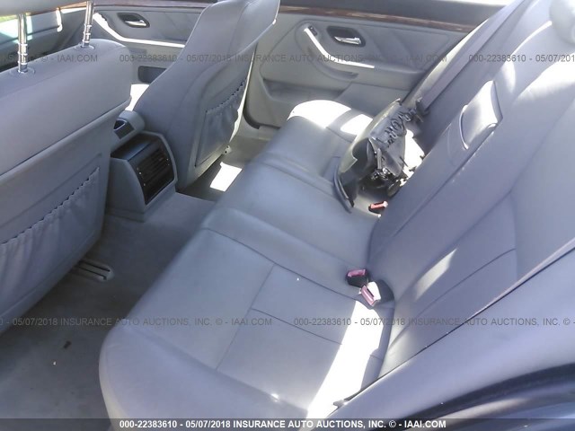 WBADT63462CH90058 - 2002 BMW 530 I AUTOMATIC Light Blue photo 8