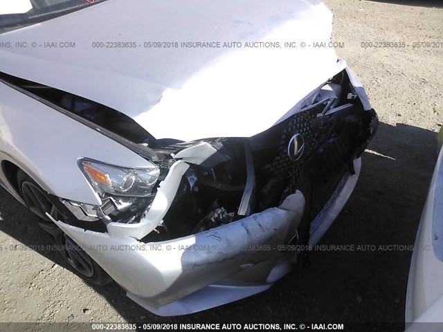 JTHBF1D2XE5022055 - 2014 LEXUS IS 250 SILVER photo 6