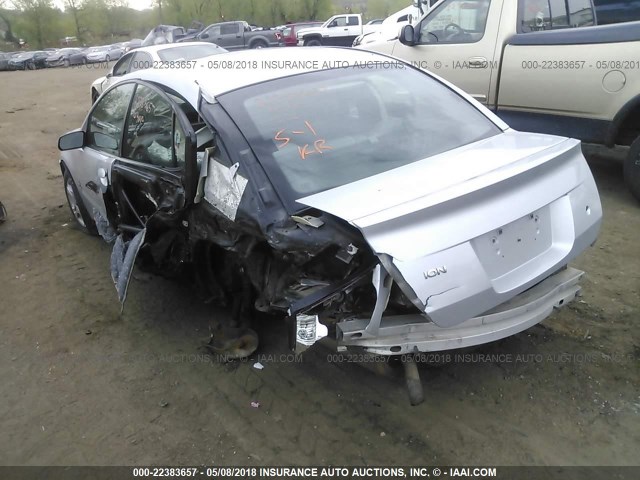 1G8AJ52F24Z192341 - 2004 SATURN ION LEVEL 2 SILVER photo 3