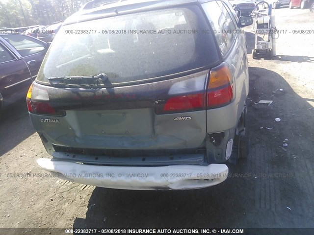 4S3BH675547644774 - 2004 SUBARU LEGACY OUTBACK AWP 绿色 照片 6