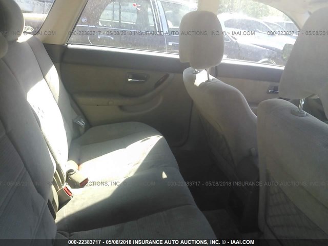 4S3BH675547644774 - 2004 SUBARU LEGACY OUTBACK AWP 绿色 照片 8