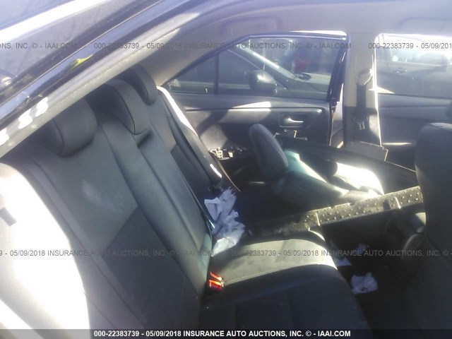 4T1BF1FK4HU687537 - 2017 TOYOTA CAMRY LE/XLE/SE/XSE BLACK photo 8