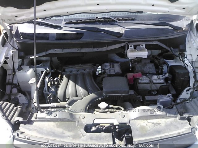 3N63M0YNXFK692235 - 2015 CHEVROLET CITY EXPRESS LS WHITE photo 10