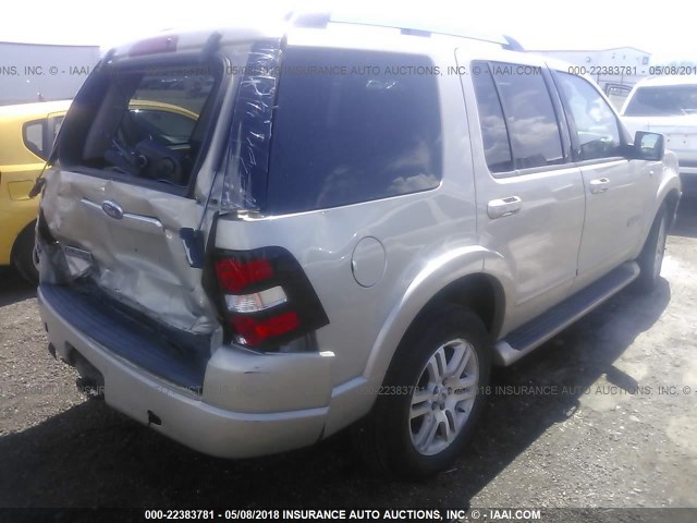 1FMEU75877UA42231 - 2007 FORD EXPLORER LIMITED 金色 照片 4